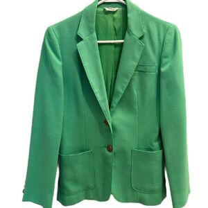 Chic and Timeless Green Women's Blazer